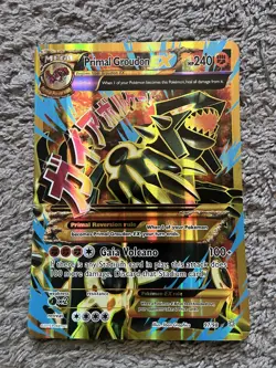 Primal Groudon EX 97/98 XY - Ancient Origins Holo OVERSIZED CARD - Image 1