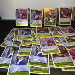 One Piece TCG OP12 Legacy of the Master Rare Card Lot NM 150 Total Cards - Image 2
