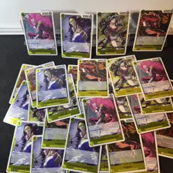 One Piece TCG OP12 Legacy of the Master Rare Card Lot NM 150 Total Cards - Image 4