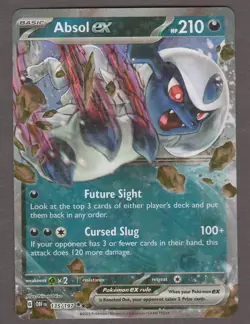 Absol ex 135/197 Double Rare Obsidian Flames Pokemon Card Near Mint NM - Image 1
