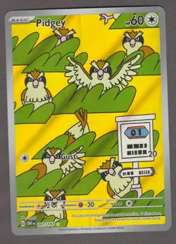 Pidgey 207/197 Illustration Rare Obsidian Flames Pokemon Card Near Mint NM - Image 1