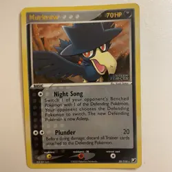Murkrow 30/115 Reverse Holo Unseen Forces Pokemon Card MP - Image 1