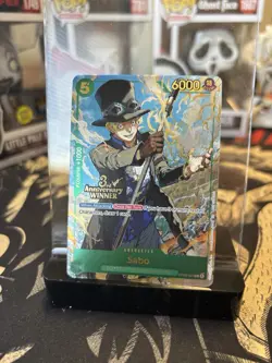 Sabo - OP09-027 (3rd Anniversary Winner) OP09-027 One Piece Promotion Cards Foil - Image 1
