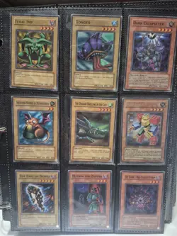 Yugioh 341 Card Lot + Binder - Limited & 1st Editions - Holo Rares - Image 1