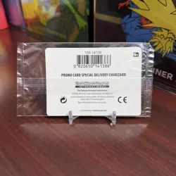 Special Delivery Charizard Pokemon Center Promo Card Holo (SWSH075) - SEALED - Image 2