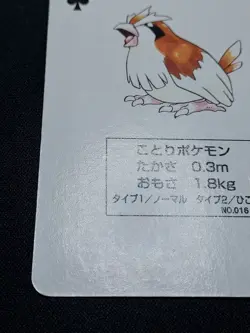 Pidgey - Pokemon Playing Card: Green Venusaur Deck 1996 - Image 2