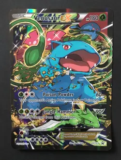 Venusaur EX XY123 XY JUMBO Pokemon Card Oversized PROMO HOLO Generations Exc - Image 2