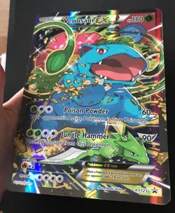 Venusaur EX XY123 XY JUMBO Pokemon Card Oversized PROMO HOLO Generations Exc - Image 4