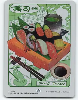 Food Token (2012) (Rainbow Foil) #2012 Secret Lair Drop Series - Image 1