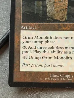 MTG \ Grim Monolith (PO) // Urza's Legacy - 341 Trading - Magic - Image 5