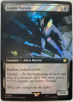 MTG Vashta Nerada 967 | NM SURGE FOIL | Universes Beyond: Doctor Who - Image 1