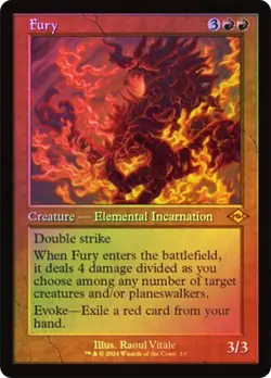 MTG FOIL Fury - Modern Horizons 2 #010 - Image 1