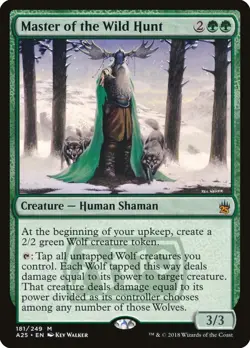 Master of the Wild Hunt [Masters 25] Magic MTG - Image 1