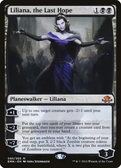Liliana, the Last Hope [Eldritch Moon] Magic MTG - Image 1