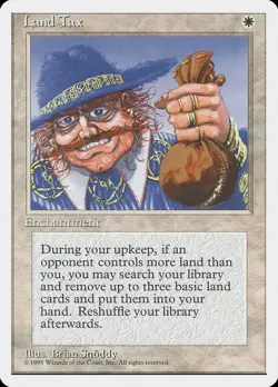 Land Tax [Fourth Edition] Magic MTG - Image 1