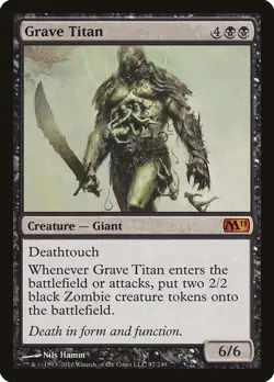 Grave Titan [Magic 2011] Magic MTG - Image 1