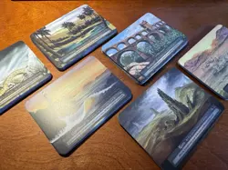 98x Sorcery Contested Realm Beta Non-Foil Dual Land Lot Oasis Ruins ++ - Image 2