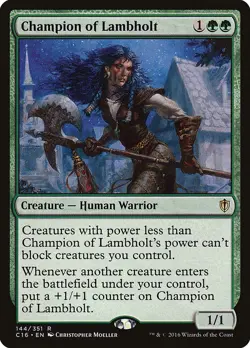 Champion of Lambholt [Commander 2016] Magic MTG - Image 1