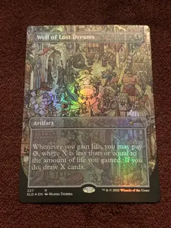 Well of Lost Dreams (227) Secret Lair Drop Foil NM MTG Magic Gathering Unplayed - Image 1