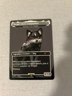 MTG Torgal, Clive's Companion Yoshimaru, Ever Faithful Final Fantasy MTG nonfoil - Image 1