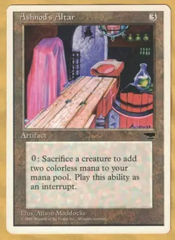 Ashnod's Altar (Chronicles, Common, English, 1995) NM MTG - Image 1