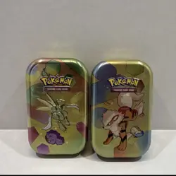 Pokemon Scarlet And Violet 151 Mini Tins Lot of 2 New Sealed - Image 1