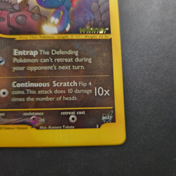 2002 Rocket's Sneasel #5-Best of Game Promo Winner Non-Holo Rare -Pokemon TCG-LP - Image 3