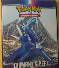 CCG Pokemon Diamond & Pearl Ultra Pro Album/Binder 2007 4 Pocket - Image 1
