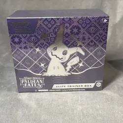 Paldean Fates Elite Trainer Box ETB Scarlet Violet POKEMON TCG - FACTORY SEALED - Image 1