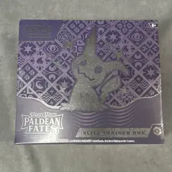 Paldean Fates Elite Trainer Box ETB Scarlet Violet POKEMON TCG - FACTORY SEALED - Image 2