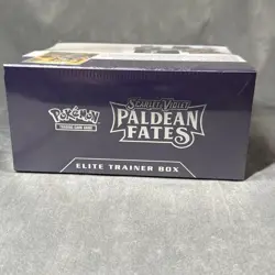 Paldean Fates Elite Trainer Box ETB Scarlet Violet POKEMON TCG - FACTORY SEALED - Image 3