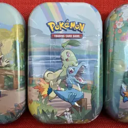 Pokemon TCG Celebrations 25th Anniversary Mini Tin Pack Sealed 4x Tins / Designs - Image 3