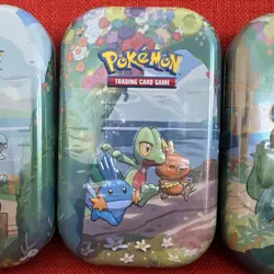 Pokemon TCG Celebrations 25th Anniversary Mini Tin Pack Sealed 4x Tins / Designs - Image 4