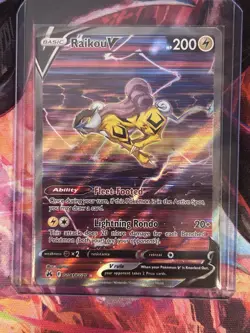 Pokemon TCG Crown Zenith Galarian Gallery #GG41/GG70 Raikou V UR Holo - Image 1
