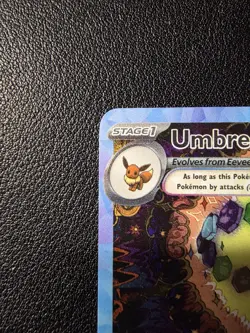 2025 Pokemon Prismatic Evolutions Umbreon ex Special Illustration Rare #161/131 - Image 2