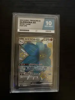 Pokemon TCG Shiny Treasure Ex Glimmora Ex Secret Rare 329/190 Ace 10 - Image 1
