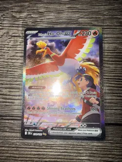 Pokemon TCG Ethan's Ho-Oh EX Sir 230/182 Destined Rivals Mint/Nm Condition - Image 1