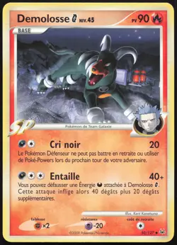 Carte Pokemon Demolosse 50/127 Platine Francais - Image 1