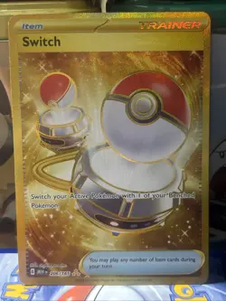 Pokemon TCG Switch Scarlet & Violet - 151 206/165 Holo Hyper Rare - Image 1