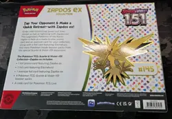 Pokemon TCG: 151 Zapdos EX & Poster Collection Box - Image 5
