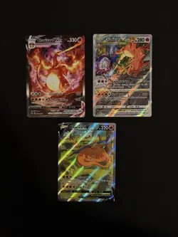 Pokemon TCG Charizard UPC Promo Set SWSH260 SWSH261 SWSH262 VMAX VSTAR V NM - Image 1