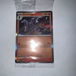 Pokemon TCG - Phantasmal Flames - Prerelease STAFF Promo Pack (SEALED) Set Of 4 - Image 1