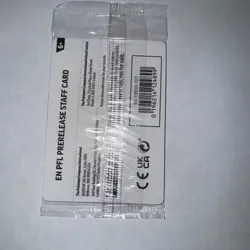 Pokemon TCG - Phantasmal Flames - Prerelease STAFF Promo Pack (SEALED) Set Of 4 - Image 2