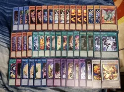 Yugioh 47 Card Magistus Dark Magician Deck Core Crowley Secret Dark Magic Verre - Image 1