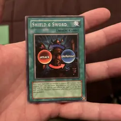 Shield & Sword MRD-131 Unlimited Metal Raiders Yu-Gi-Oh Near Mint Never Played - Image 1