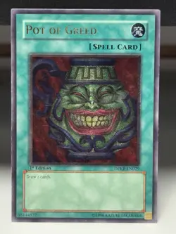 Pot of Greed (UTR) DPKB-EN029 Duelist Pack: Kaiba-1st Edition Ultimate #4 - Image 1