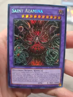Saint Azamina SUDA-EN036 Supreme Darkness 1st Edition NM Yugioh - Image 1