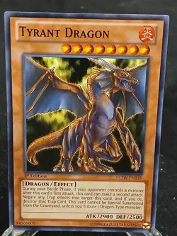 Yu-Gi-Oh! Tyrant Dragon LCJW-EN149 C MP - Image 1