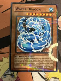 Water Dragon - MF02-EN004 - Parallel Rare Mattel LP Yugioh! - Image 3