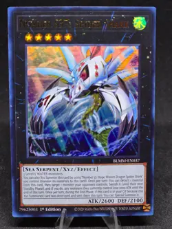 Yu-Gi-Oh! Number S37: Spider Shark BLMM-EN037 1st Edition (UR) NM - Image 1